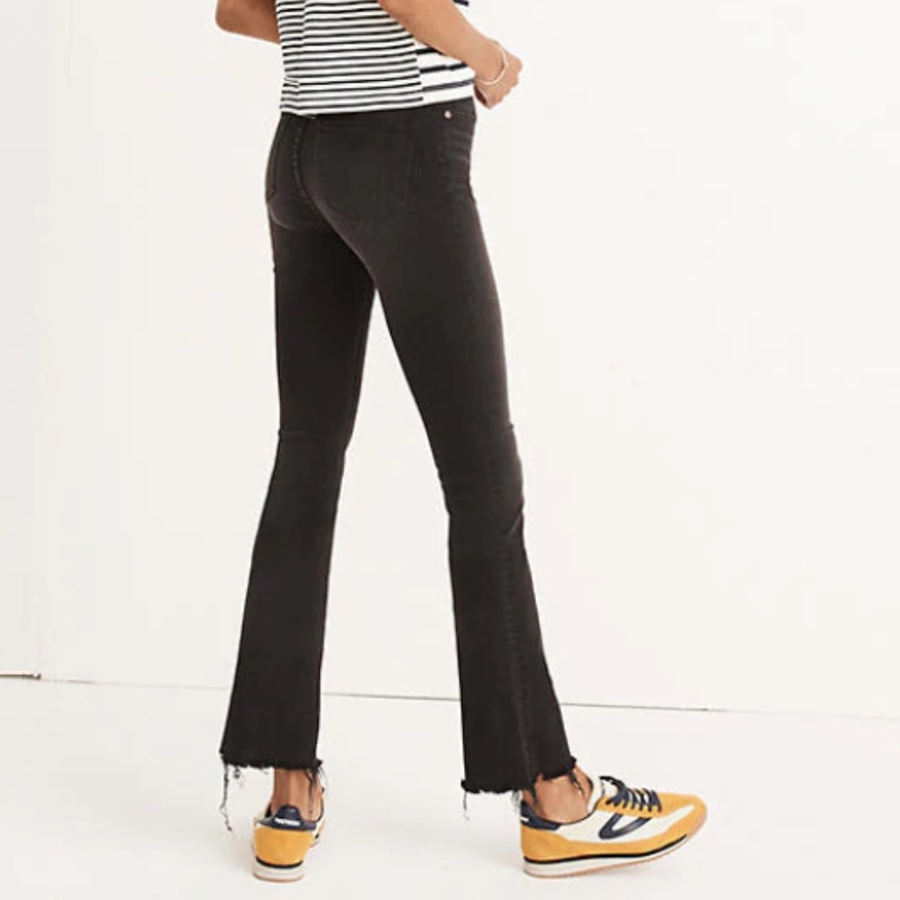 Madwell Cali Demi Boot Jeans Berkeley Chewed Hem